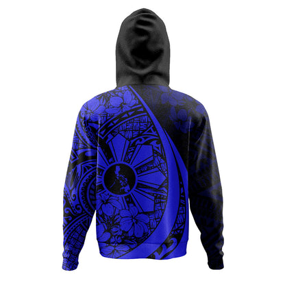 Philippines Filipinos Hoodie National Sampaguita Flower Symbols Style