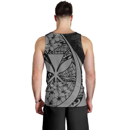 Hawaii Tank Top National Plumeria Flower Symbols Style