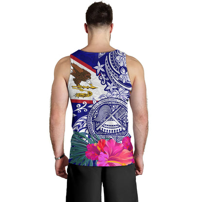American Samoa Tank Top Flag Tribal Tropical Style
