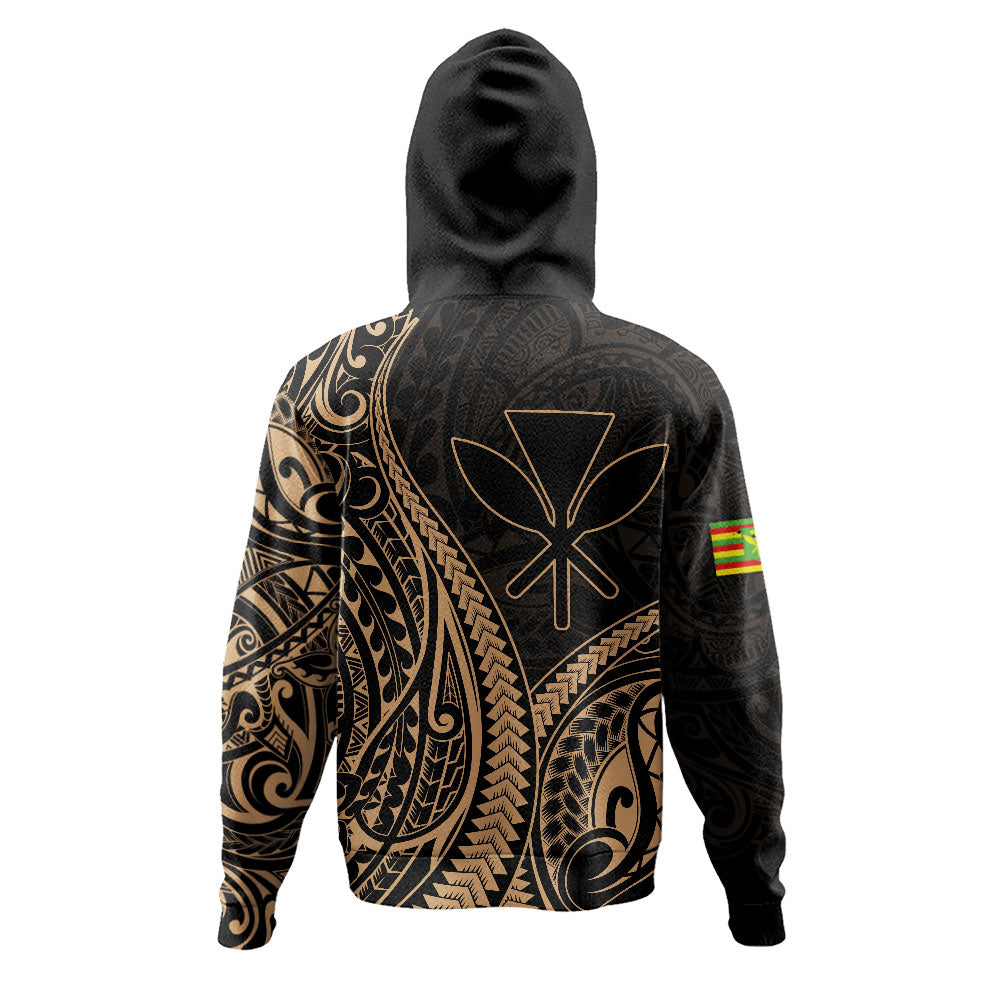 Hawaii Hoodie Polynesian Tribal Tattoo Island Spirit Style