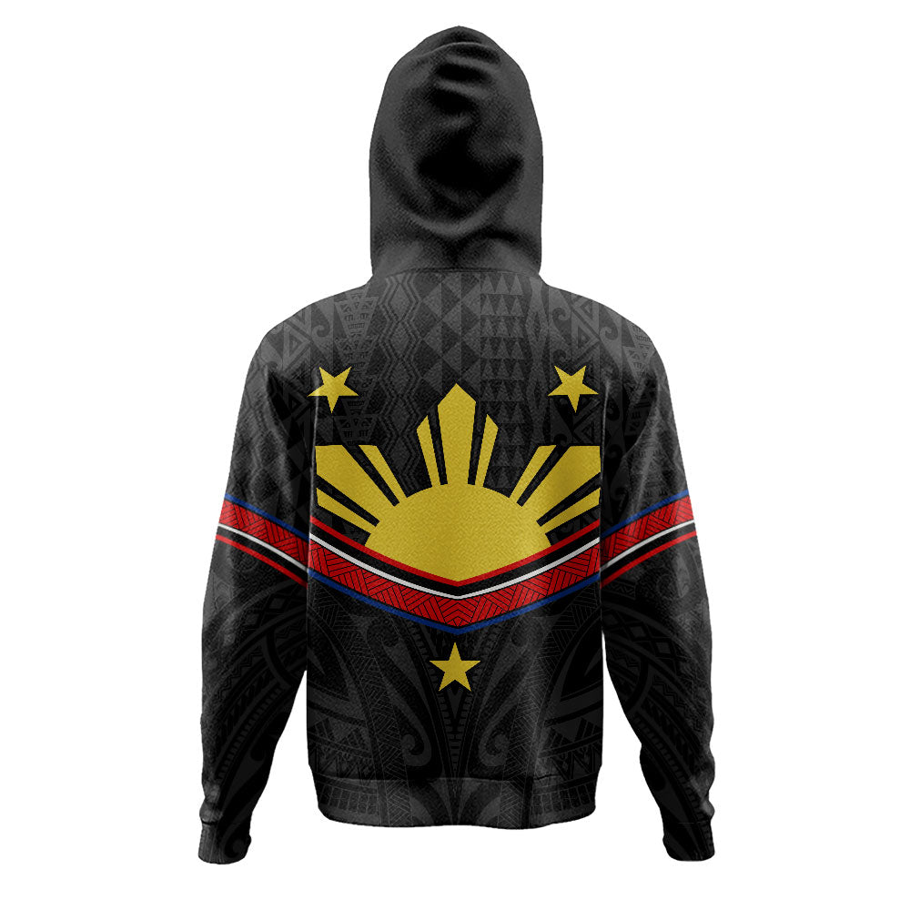 Philippines Filipinos Hoodie Polynesian Inspired Tribal Tattoo