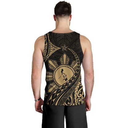 Philippines Filipinos Tank Top Filipino Polynesia Star With Tribal Design