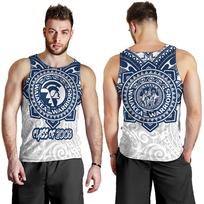 Hawaii Tank Top Custom Waiakea High School Super Waiakea Warriors Tribal Style