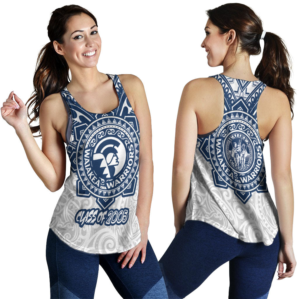 Hawaii Women Tank Custom Waiakea High School Super Waiakea Warriors Tribal Style