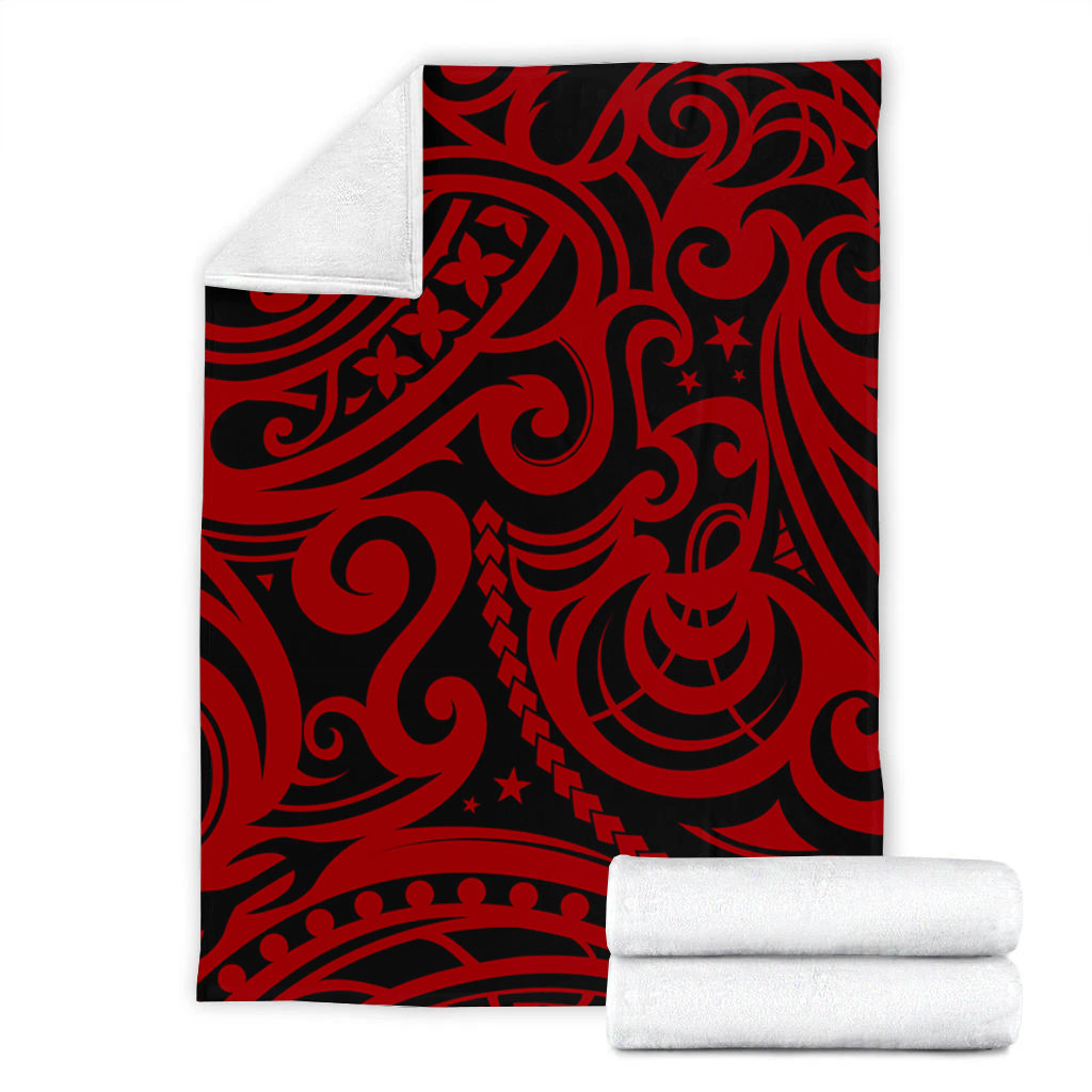 New Zealand Premium Blanket Maori Pattern Tattoo