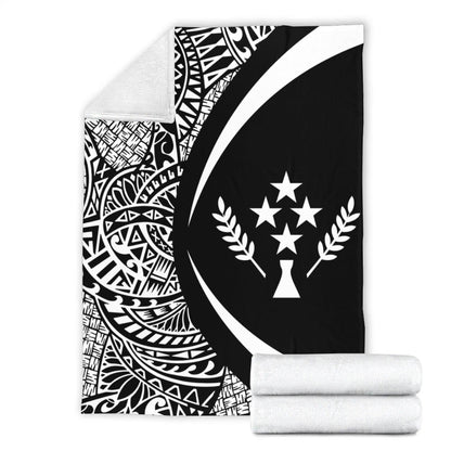 Kosrae Premium Blanket Lauhala White Circle Style