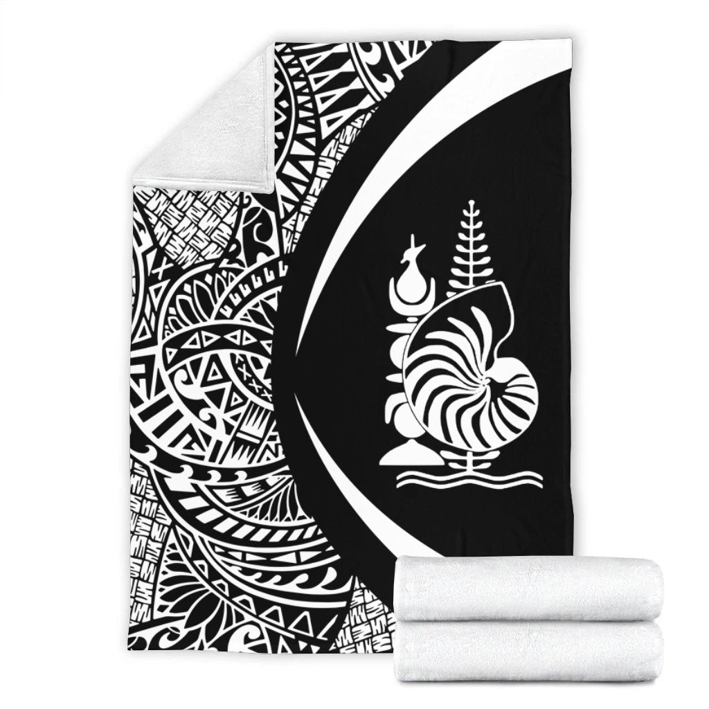 New Caledonia Premium Blanket Lauhala White Circle Style
