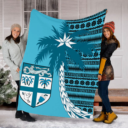 Fiji Premium Blanket Tapa Coconut