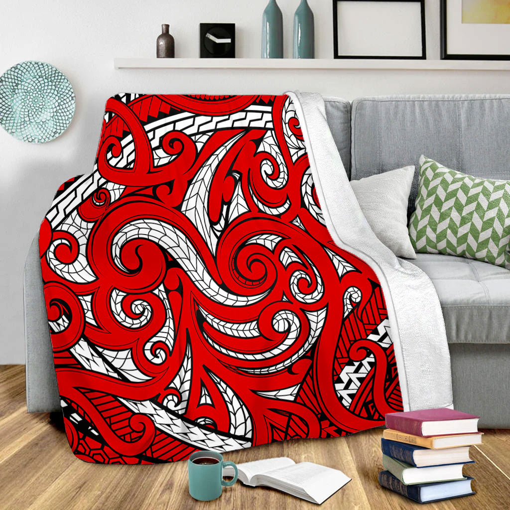 New Zealand Premium Blanket Maori Pattern