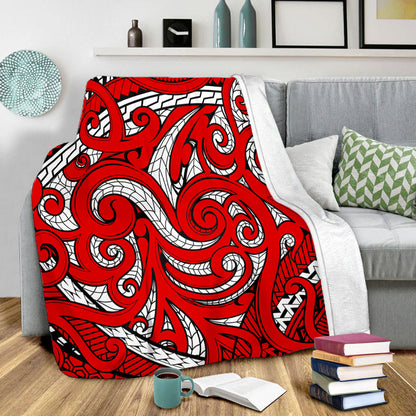 New Zealand Premium Blanket Maori Pattern