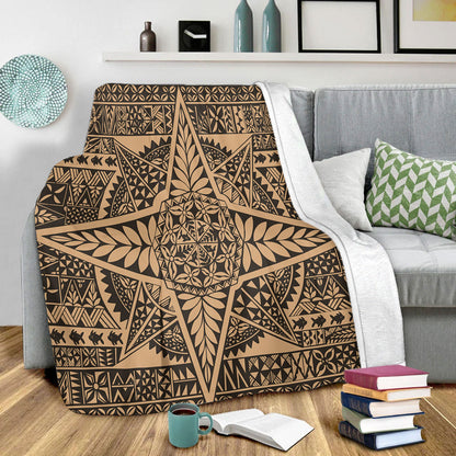 Tonga Premium Blanket Tonga Polynesian Tapa