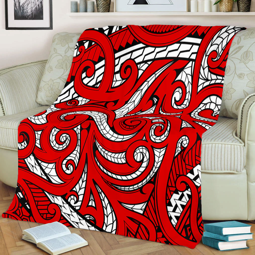 New Zealand Premium Blanket Maori Pattern