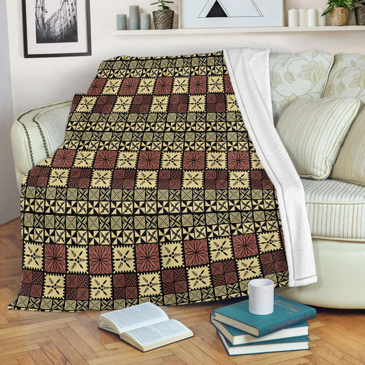 Tonga Premium Blanket Ngatu Style