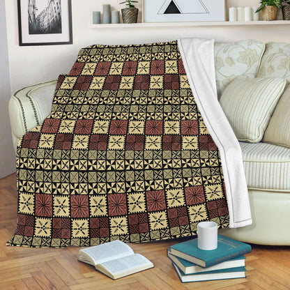 Tonga Premium Blanket Ngatu Style