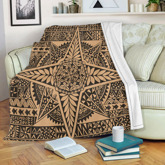 Tonga Premium Blanket Tonga Polynesian Tapa