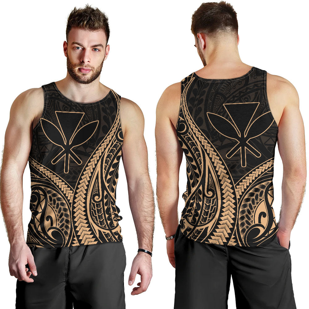 Hawaii Tank Top Polynesian Tribal Tattoo Island Spirit Style