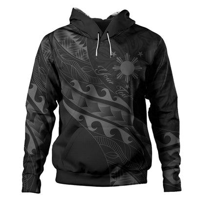 Philippines Filipinos Hoodie Custom Island Tribal Tattoos