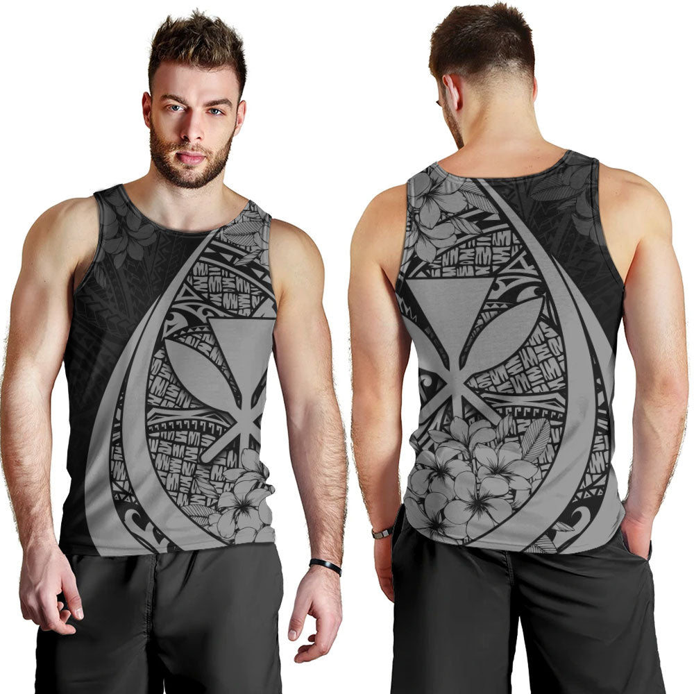 Hawaii Tank Top National Plumeria Flower Symbols Style