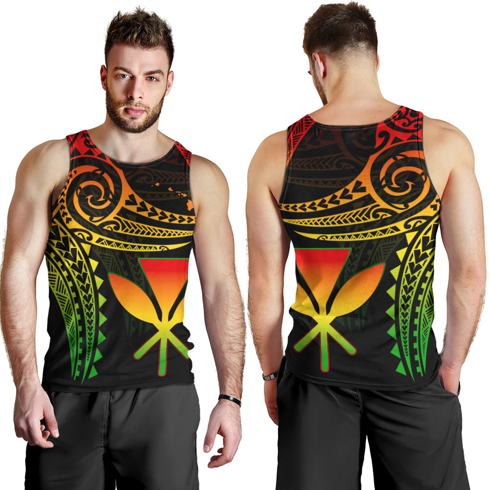 Hawaii Tank Top Polynesian Flame Of Hawaii Style