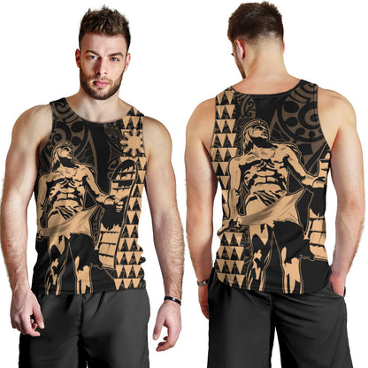 Philippines Filipinos Tank Top Lapu Lapu Kakau Style