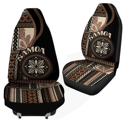 Samoa Car Seat Covers Samoan Siapo Motif Classic Style