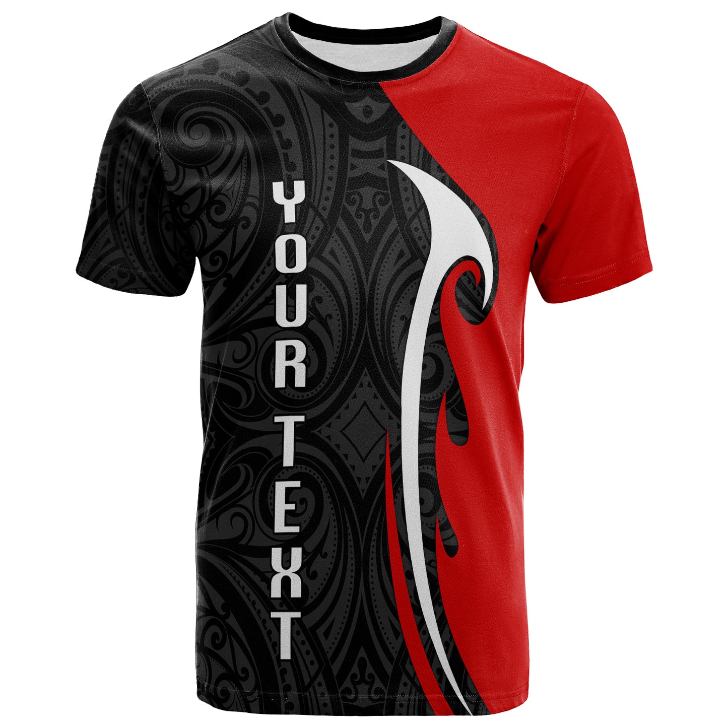 New Zealand T-Shirt - Aotearoa Silver Fern Maori