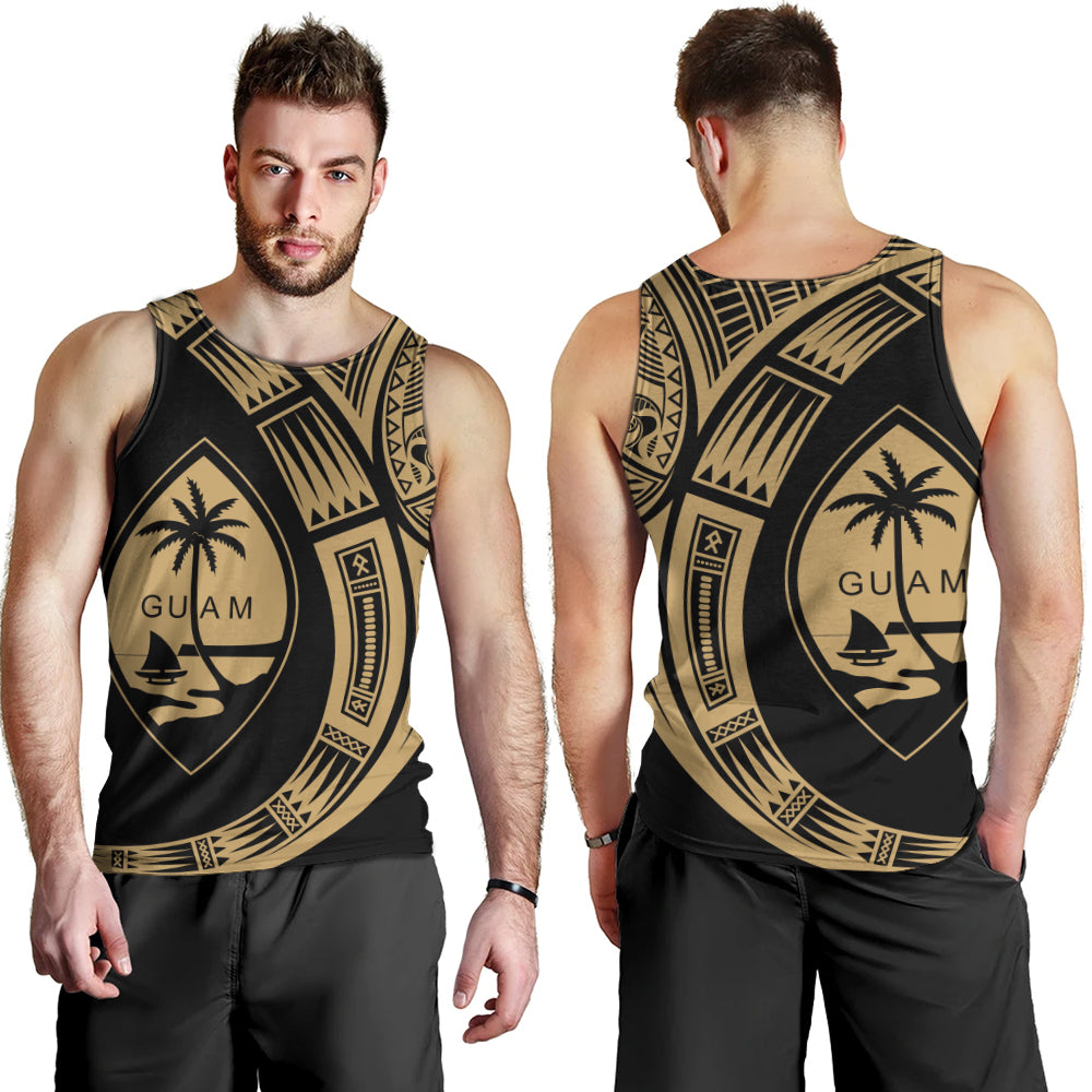 Guam Tank Top Polynesia Tribal Spirits Of Guam Seal