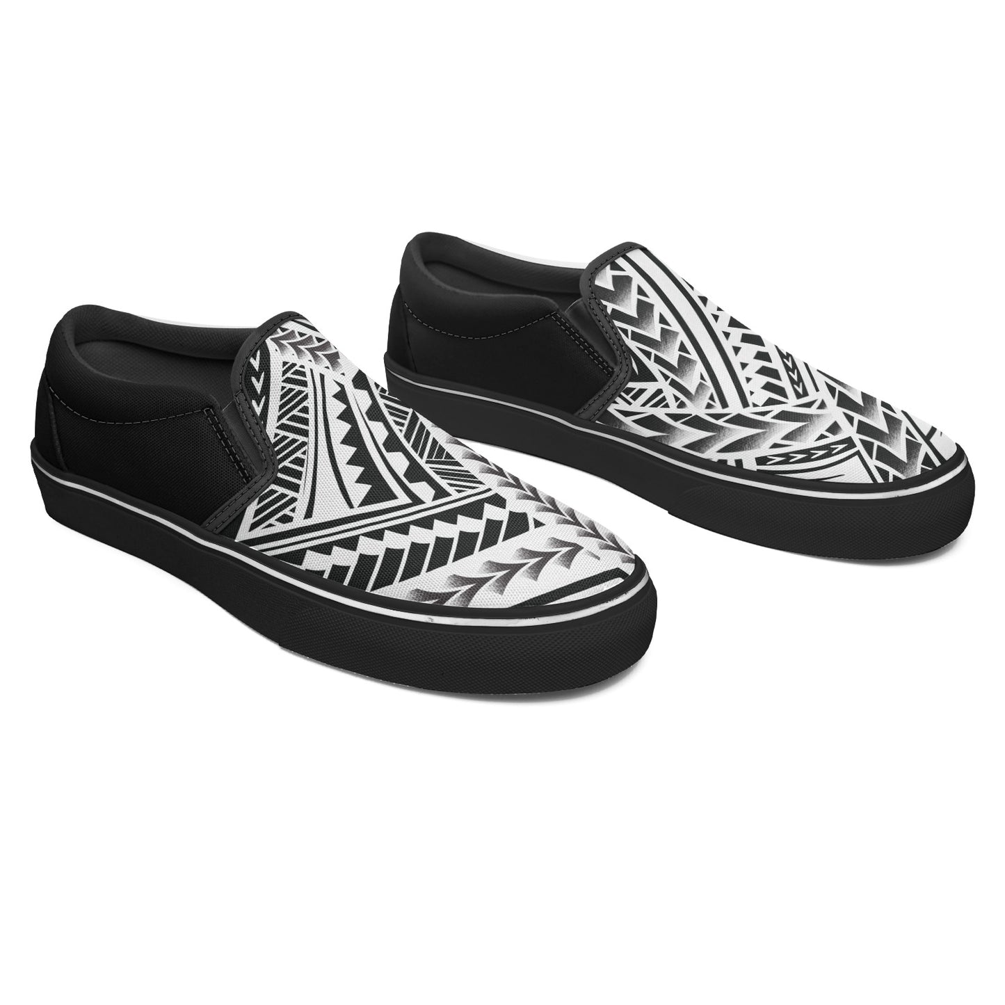 Polynesian Custom Slip-On Shoes