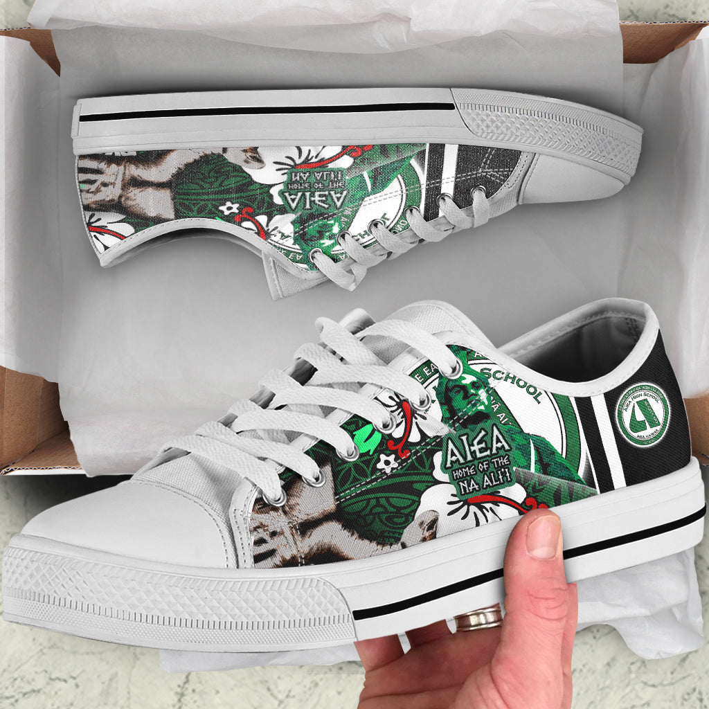 Aiea High School Patronage Low Top Shoes - Home Of The NA' ALI'I