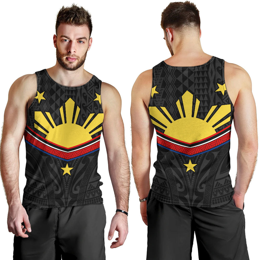 Philippines Filipinos Tank Top Polynesian Inspired Tribal Tattoo