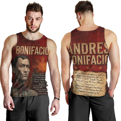 Philippines Filipinos Tank Top Andres Bonifacio Philippine Hero