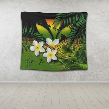 Hawaii Tapestry Custom Kanaka Polynesian Tropical