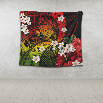 Hawaii Tapestry Custom Turtle Style Reggae Tropical