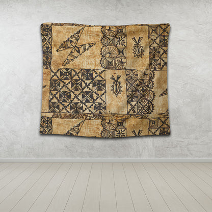Tonga Tapestry Tapa Cloth Vintage