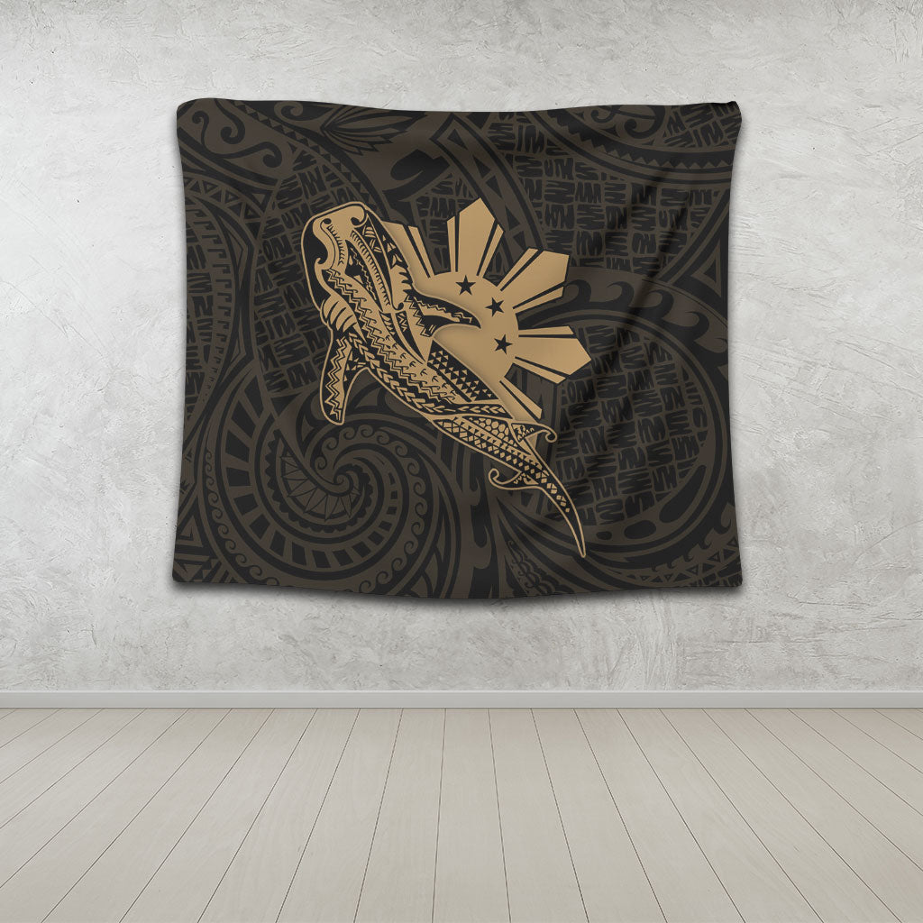 Philippines Filipinos Tapestry Tribal Whale Shark