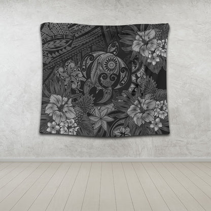 Hawaii Tapestry Tribal Polynesia Sea Turtle Design Pacific Dream