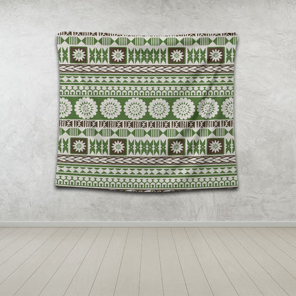 Fiji Tapestry Tapa Pattern