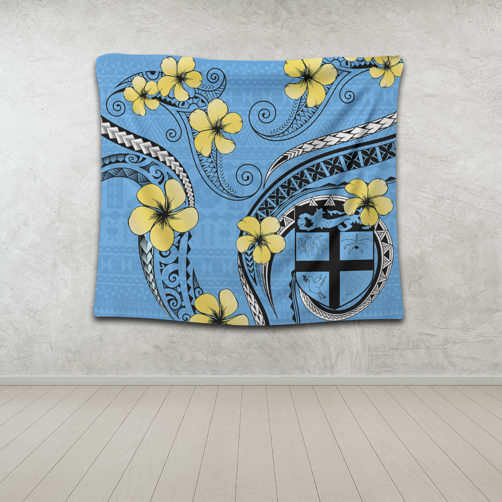 Fiji Tapestry Bula Style Plumeria Flower