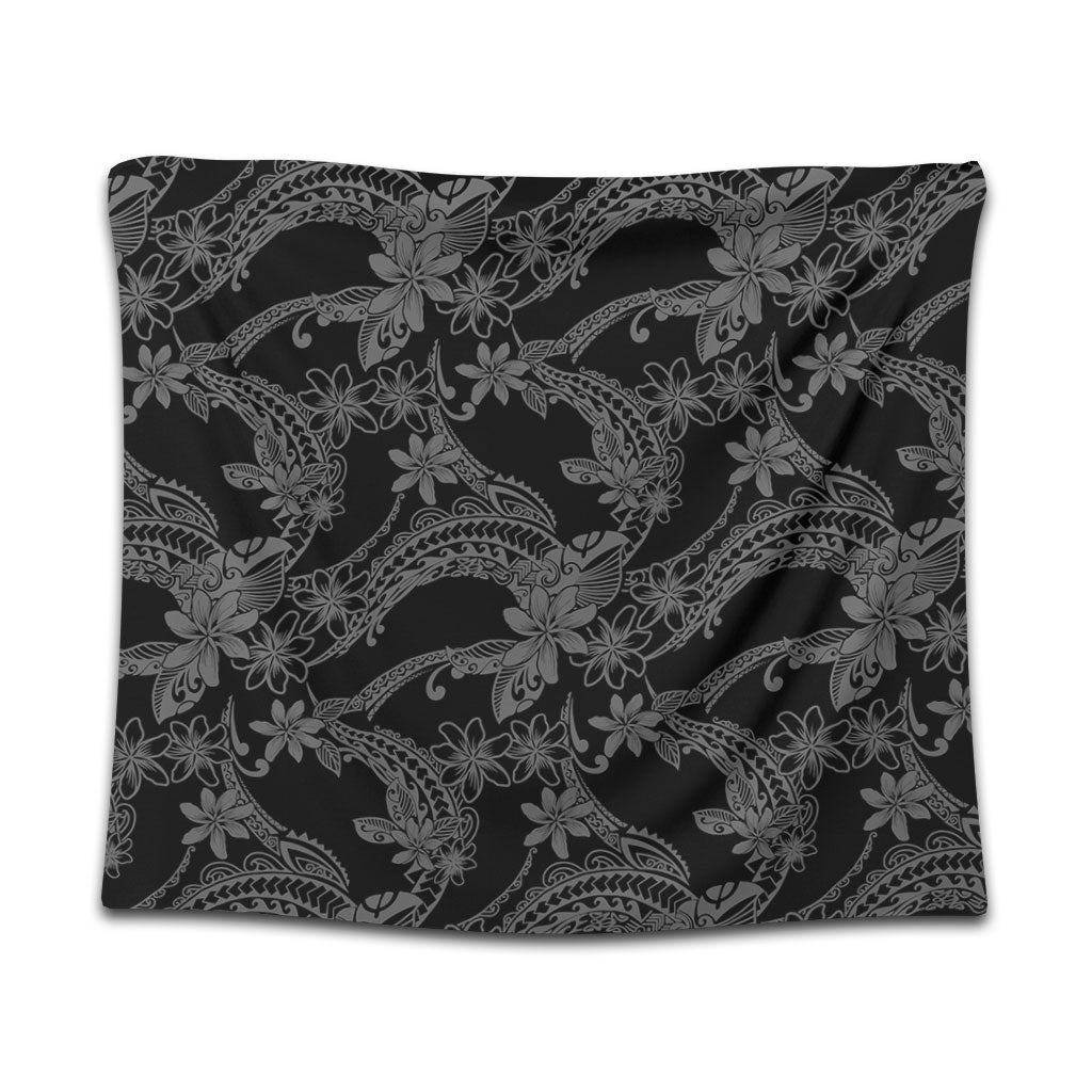 Hawaii Tapestry Polynesian Print Fabric And Flower