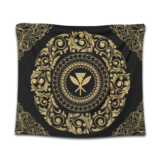 Hawaii Tapestry Kanaka Maoli Royal Vintage Style