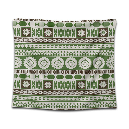 Fiji Tapestry Tapa Pattern