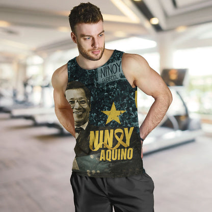 Philippines Filipinos Tank Top Ninoy Aquino Philippine History Tribute Style