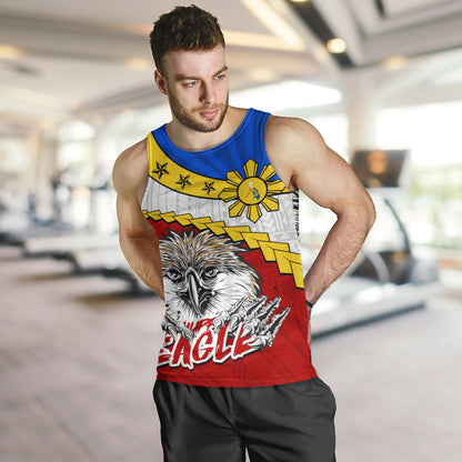 Philippines Filipinos Tank Top Tribal Tattoo Flag Eagle Animal