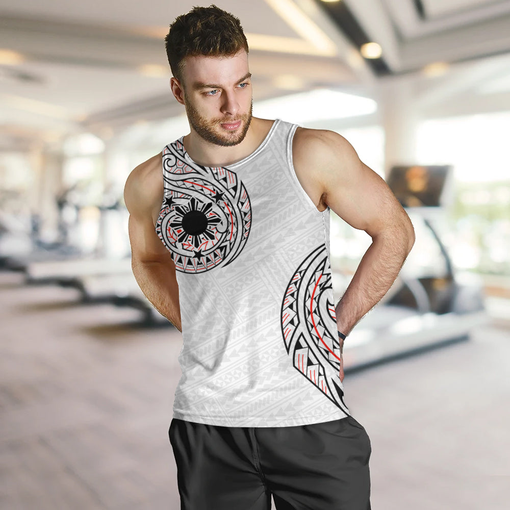 Philippines Filipinos Tank Top Original Polynesian And Tribal Tattoo Design
