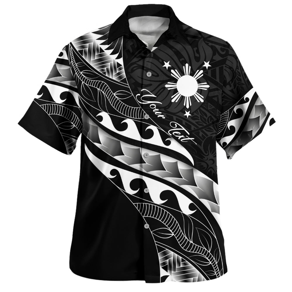 Philippines Filipinos Hawaiian Shirt Custom Island Tribal Tattoos
