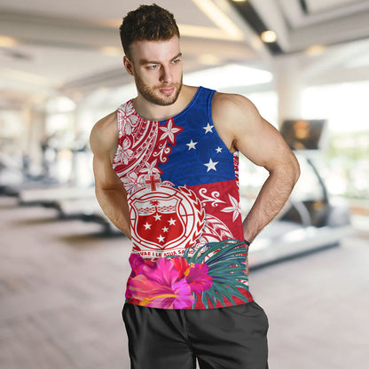 Samoa Tank Top Flag Tribal Tropical Style