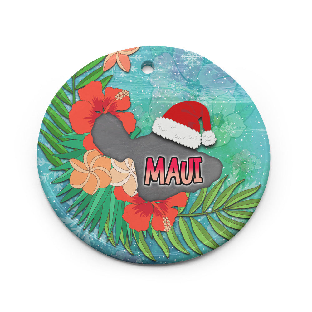 Hawaii Ceramic Ornament Christmas Maui Island