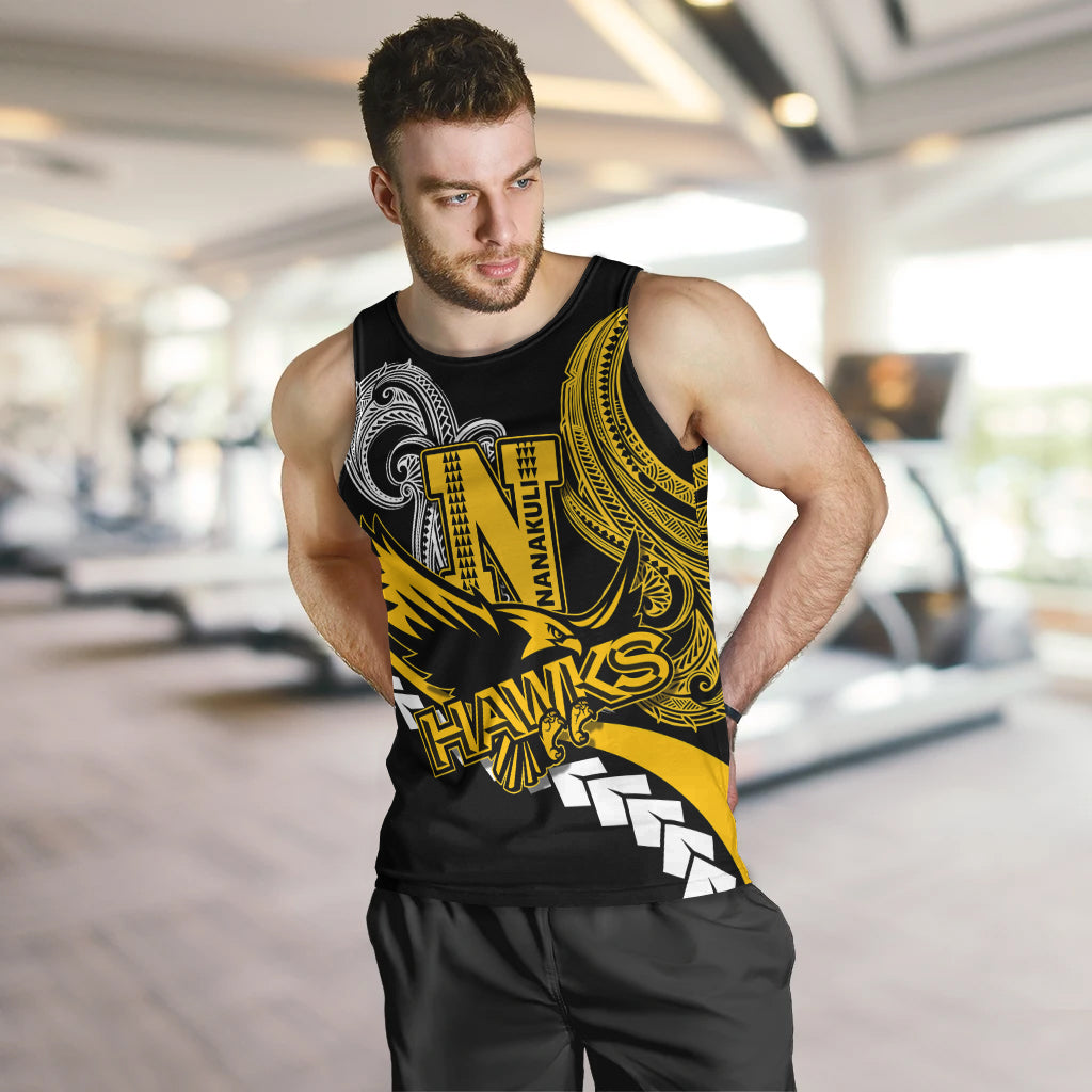 Hawaii Custom Men Tank Top - Nanakuli High School Polynesian Tribal Pattern
