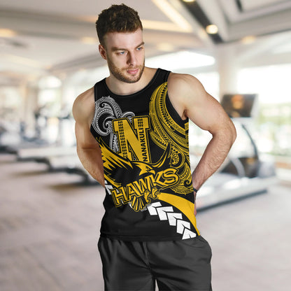 Hawaii Custom Men Tank Top - Nanakuli High School Polynesian Tribal Pattern