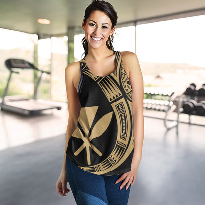 Hawaii Women Tank Polynesia Tribal Spirits Of Kanaka Seal